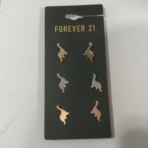 Dinosaur earrings (3 pairs) Free shipping